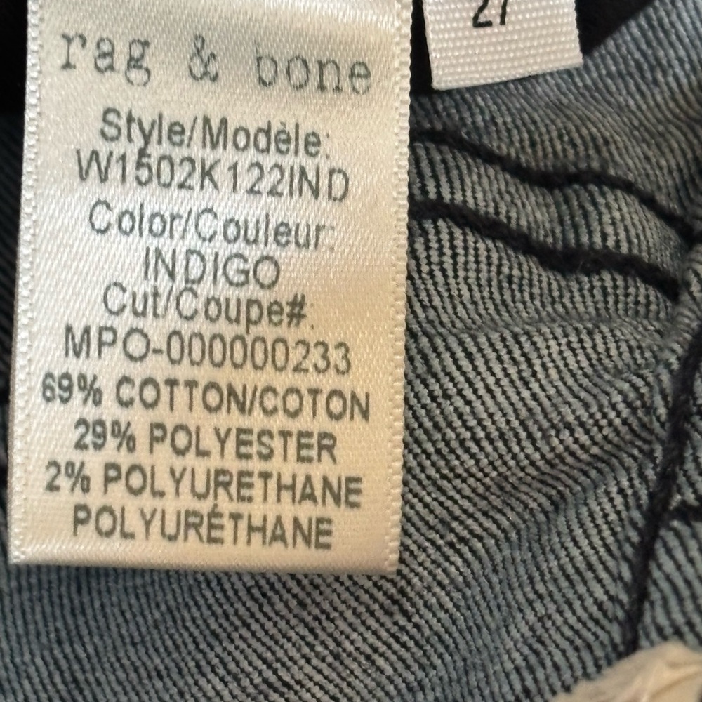 Rag & Bone classic denim jeans 27 - Picture 6 of 7